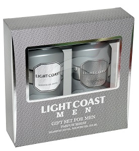 Набор муж LIGHT COAST  Шампунь+ Гель д/душа  321 /7